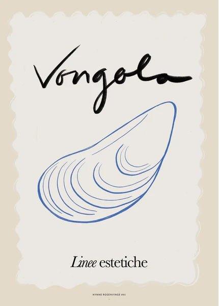 Plakat - Vongola - Nynne Rosenvinge - no beige