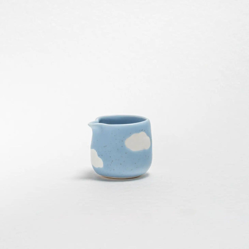 Keramik Mælkekande - egg back home - Cloud Blue - 100 ml - Blue - no beige