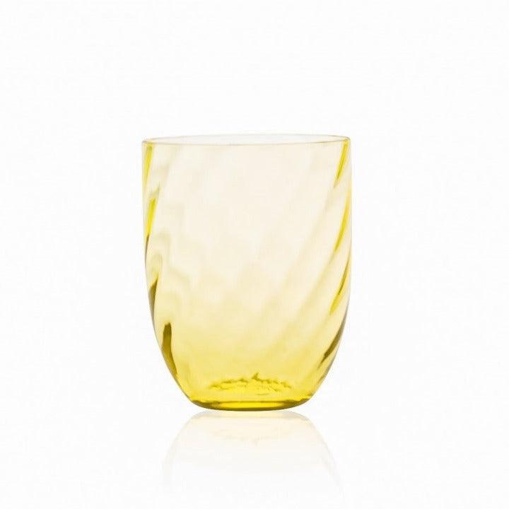 Drikkeglas - Anna von Lipa - Swirl Tumbler - 250 ml - Citron - no beige