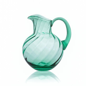 Glaskande - Anna von Lipa - Swirl Jug - 2L - Beryl - no beige