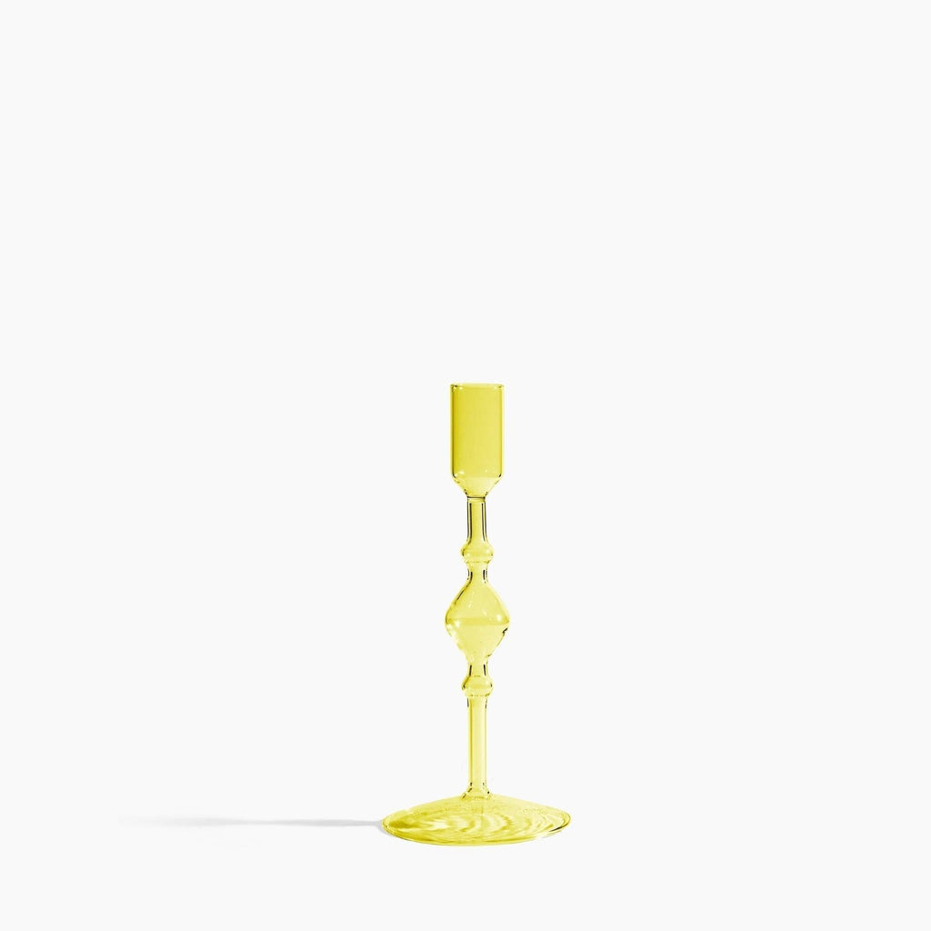 Glaslysestage - Poketo - 20 cm - no beige