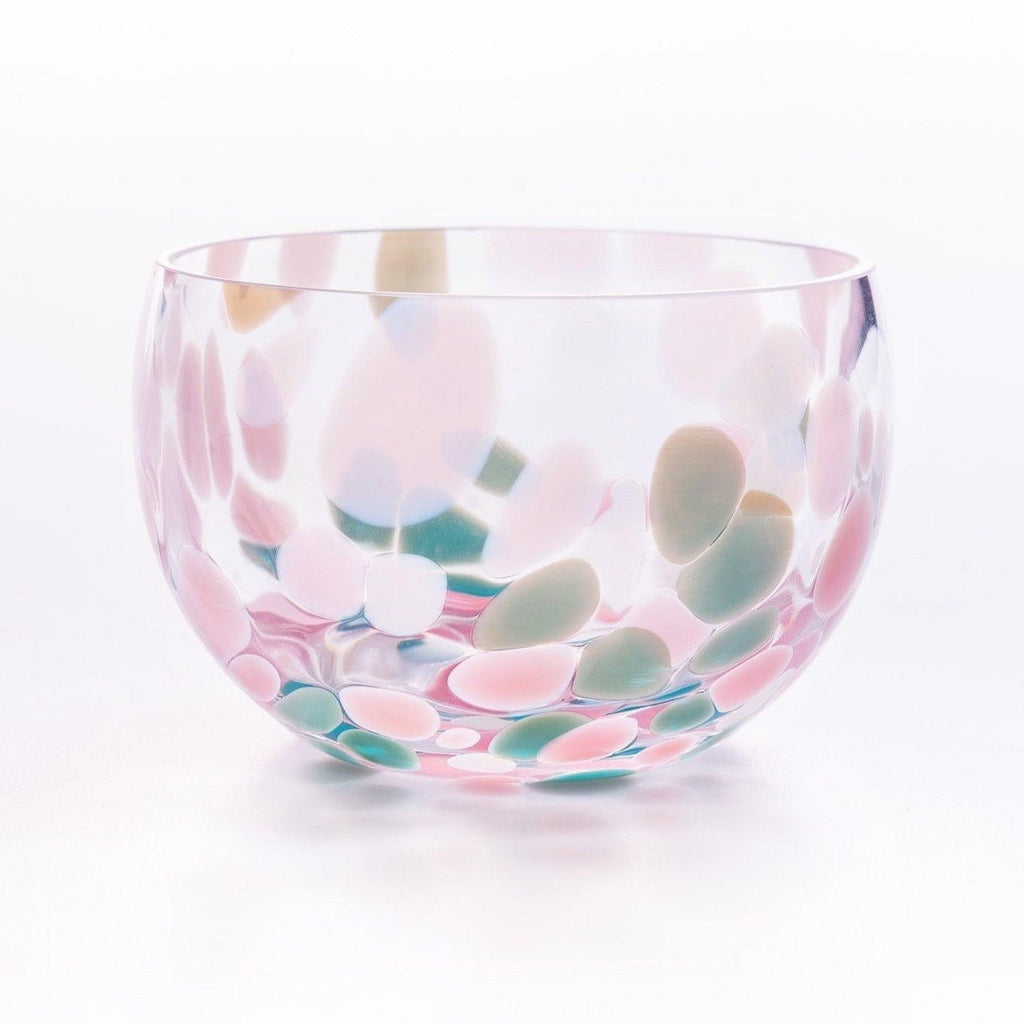 Glasskål - Confetti Tapas - Anna von Lipa - dia. 11,5 cm - Rosa Tyrkys Light Blue - no beige
