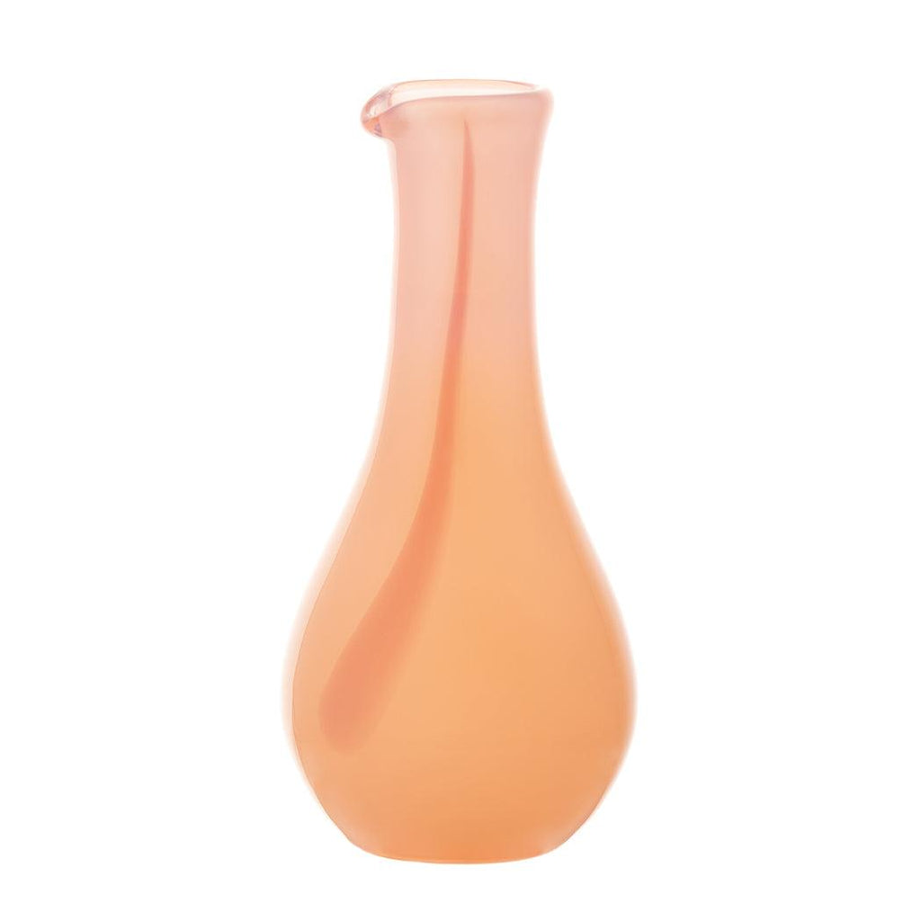 Karaffel / Vase - Kodanska - Flow Carafe - H 29 x D 13 cm - 1,2 L - Pink with Pink Stripes - no beige
