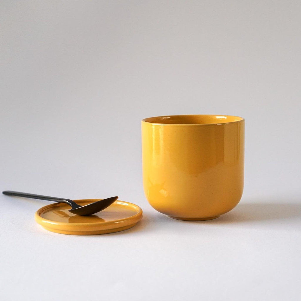 Keramik skål - MoxBowl - indre Ceramics - Late Summer Yellow - 500ml - no beige