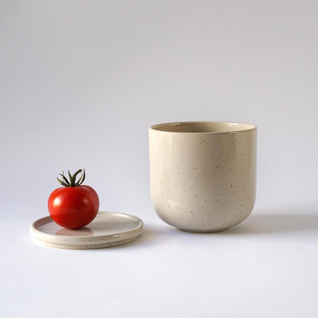 Keramik Skål - MoxBowl - indre Ceramics - Sand & Speckels - 500ml - no beige