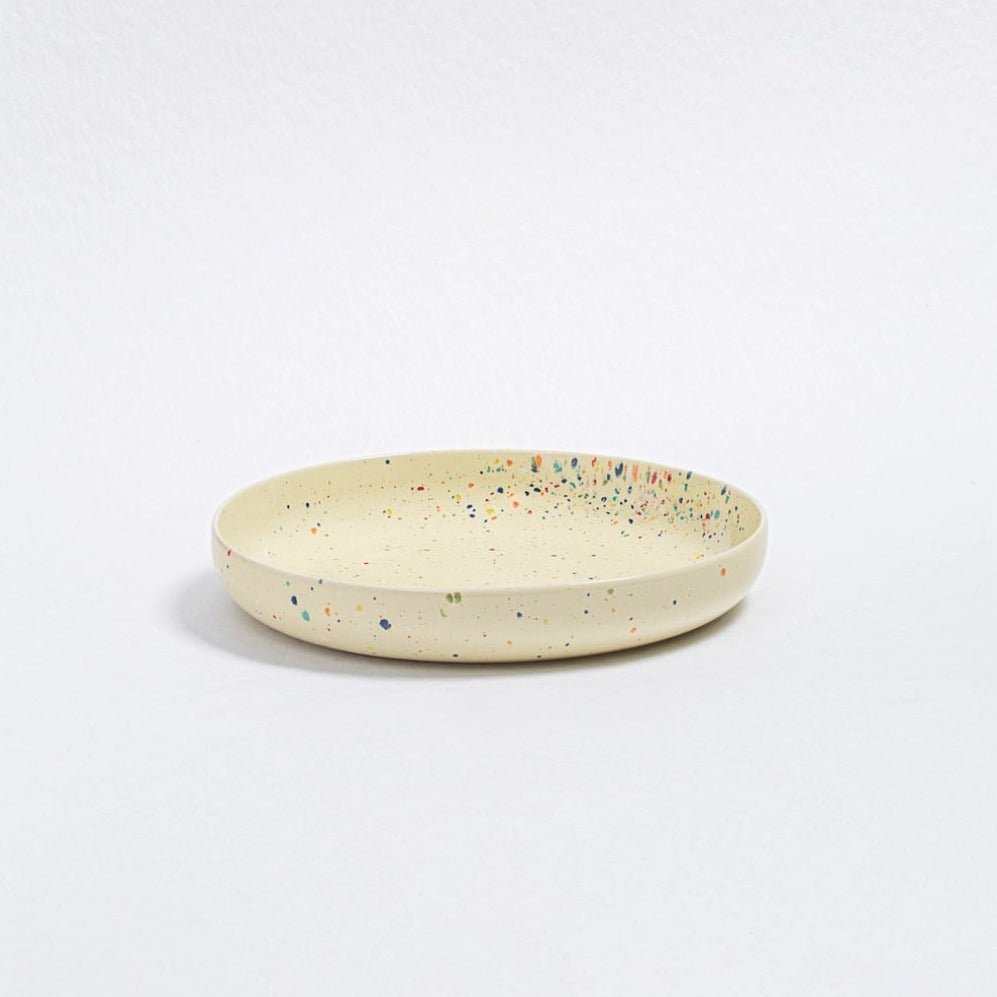 Keramik Skål | Tallerken - egg back home - Party Pasta Tallerken - dia. 23 cm - no beige