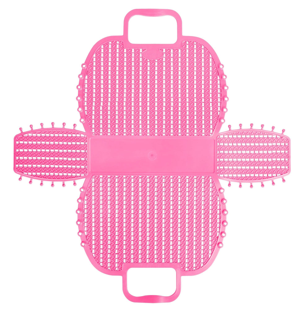 Lille retro strandtaske - Aykasa - Foldbar Mini Taske - Baby Pink - no beige