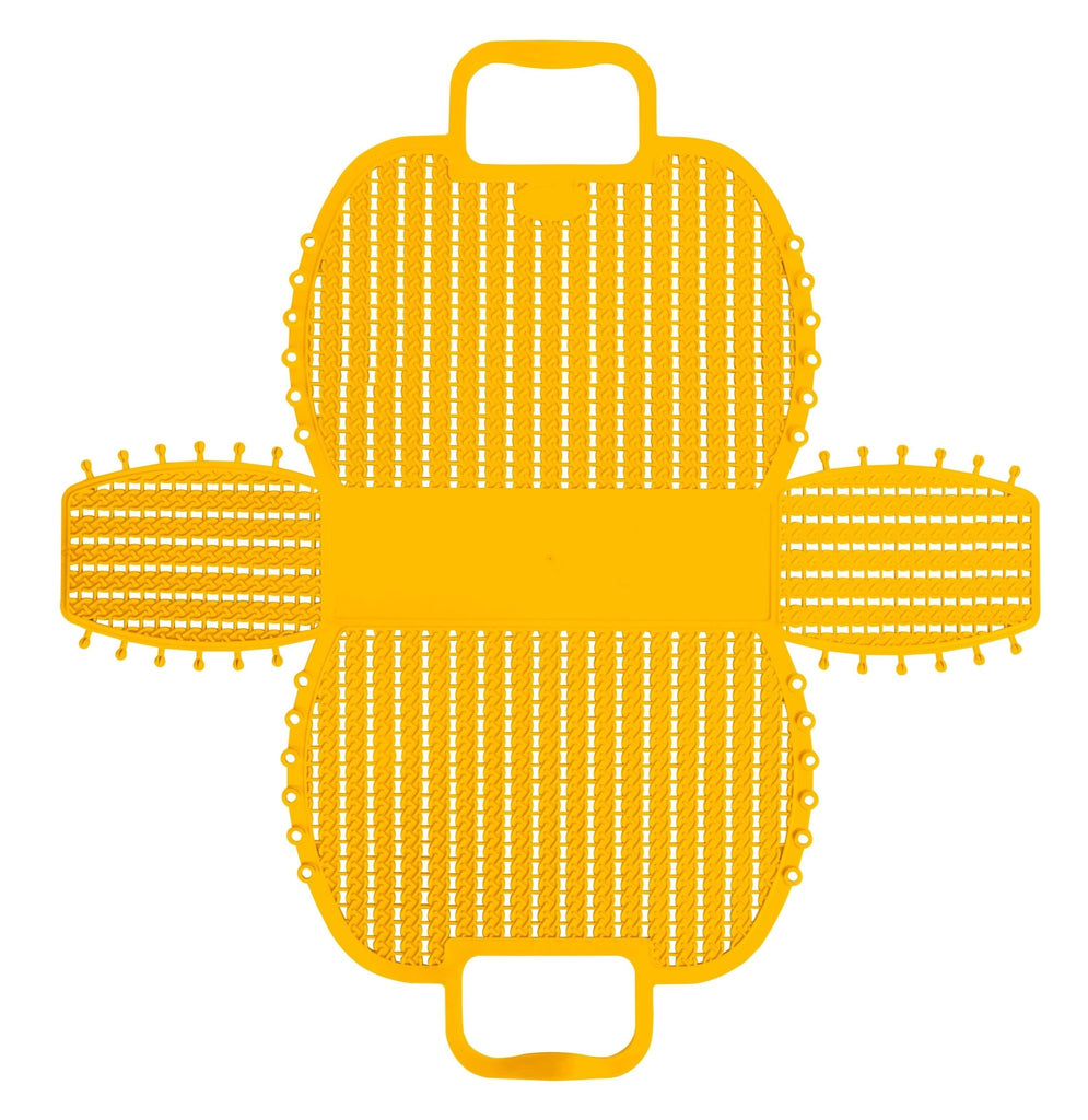 Lille retro strandtaske - Aykasa - Foldbar Mini Taske - Egg Yellow - no beige