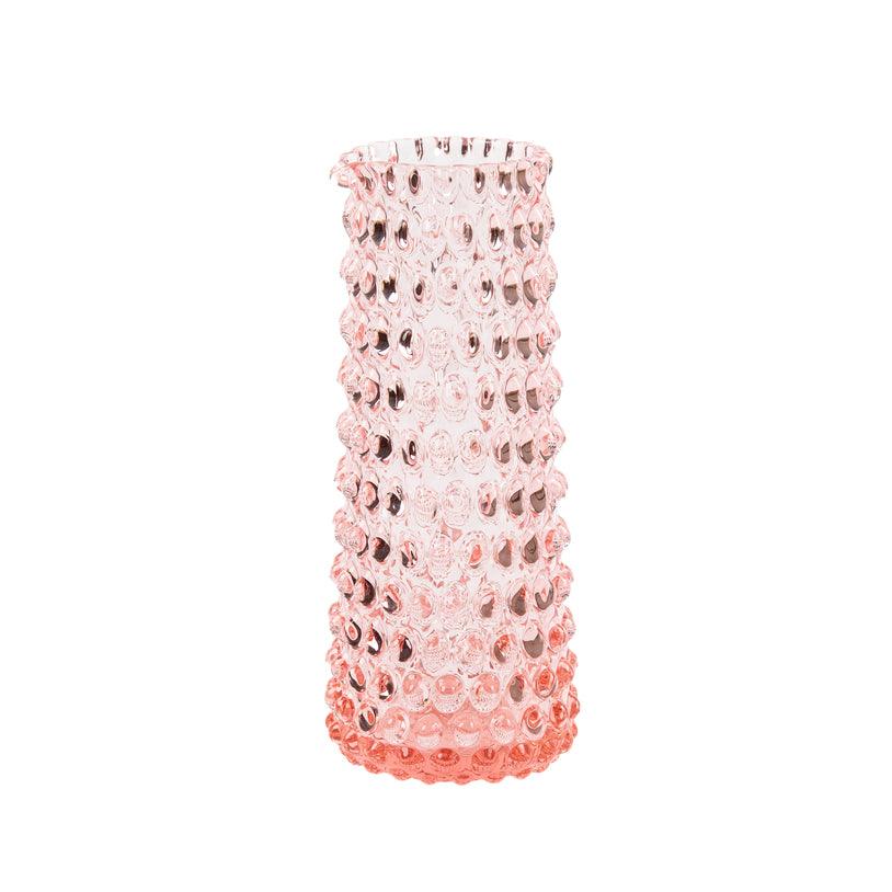 Mælkekande / Karaffel / Vase - Kodanska - Danish Summer Water Carafe - H 17 x D 7 cm - 35 cl - Pink - no beige