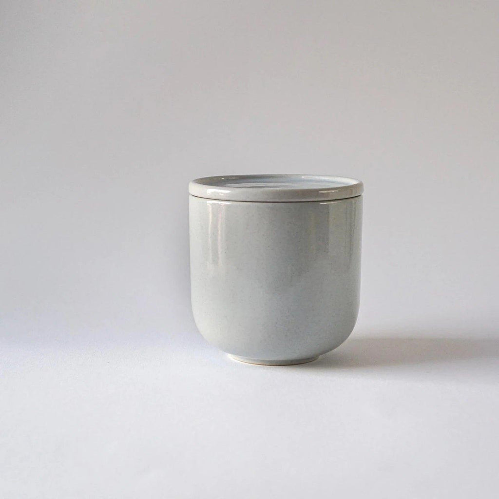 mini Keramik Tallerken | Låg til skål - Dia. 10,5 cm - indre Ceramics - Arctic Grey - no beige