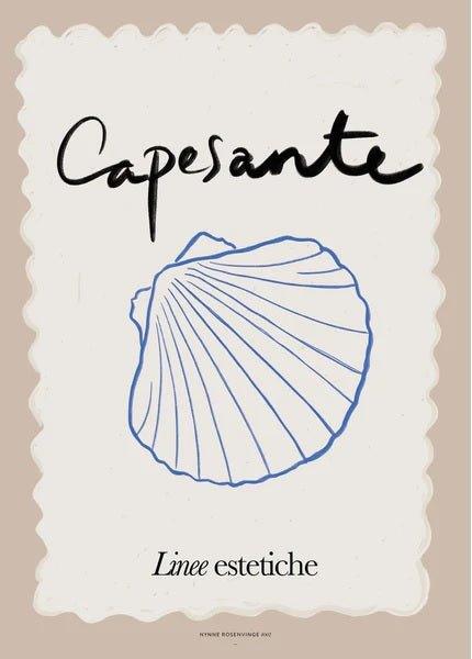 Plakat - Capesante - Nynne Rosenvinge - no beige