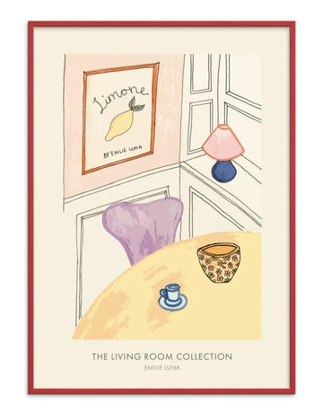 Plakat - Emilie Luna - The Livingroom 04 - no beige