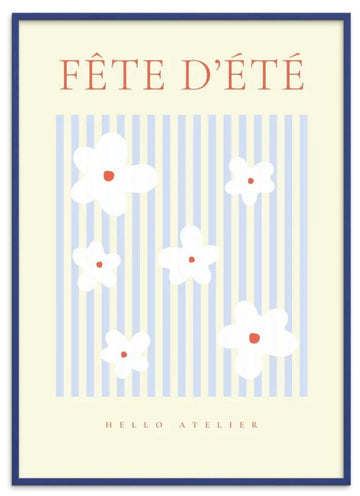 Plakat - Fete Dete — 01 - Hello Atelier - no beige