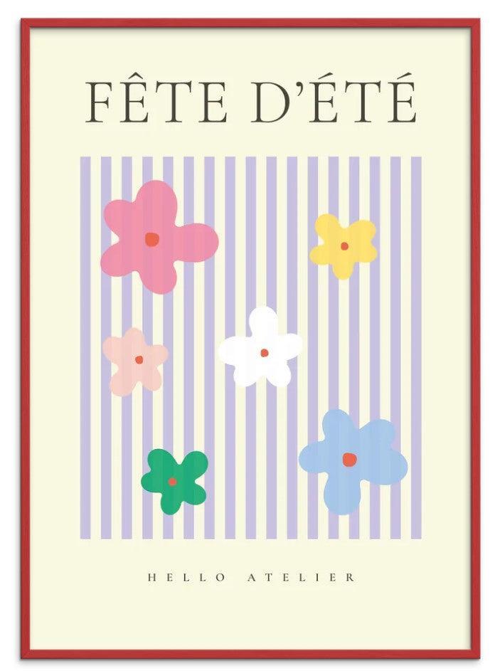 Plakat - Fete Dete — 02 - Hello Atelier - no beige