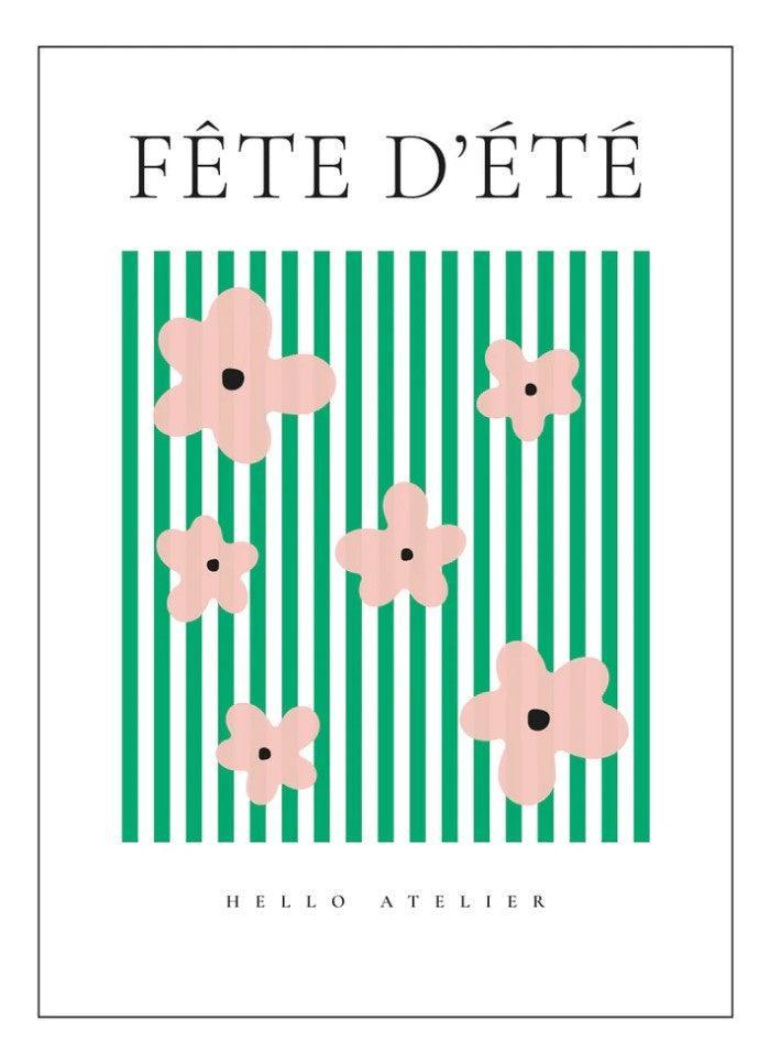 Plakat - Fete Dete — 03 - Hello Atelier - no beige