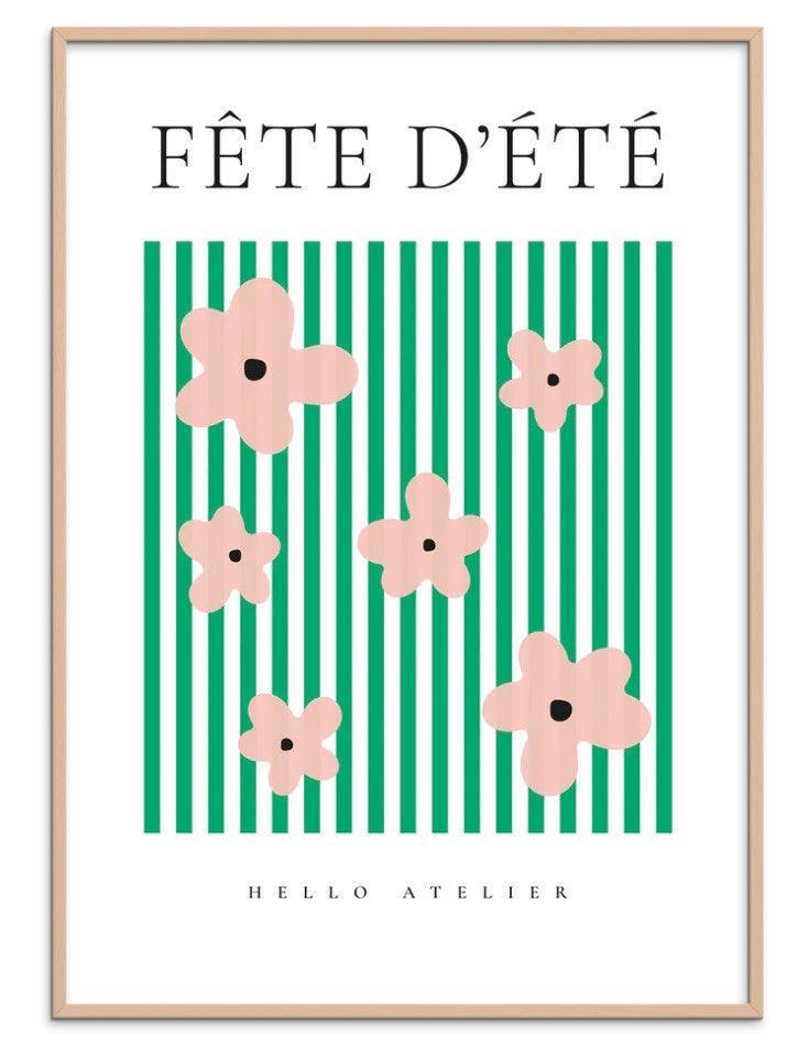 Plakat - Fete Dete — 03 - Hello Atelier - no beige