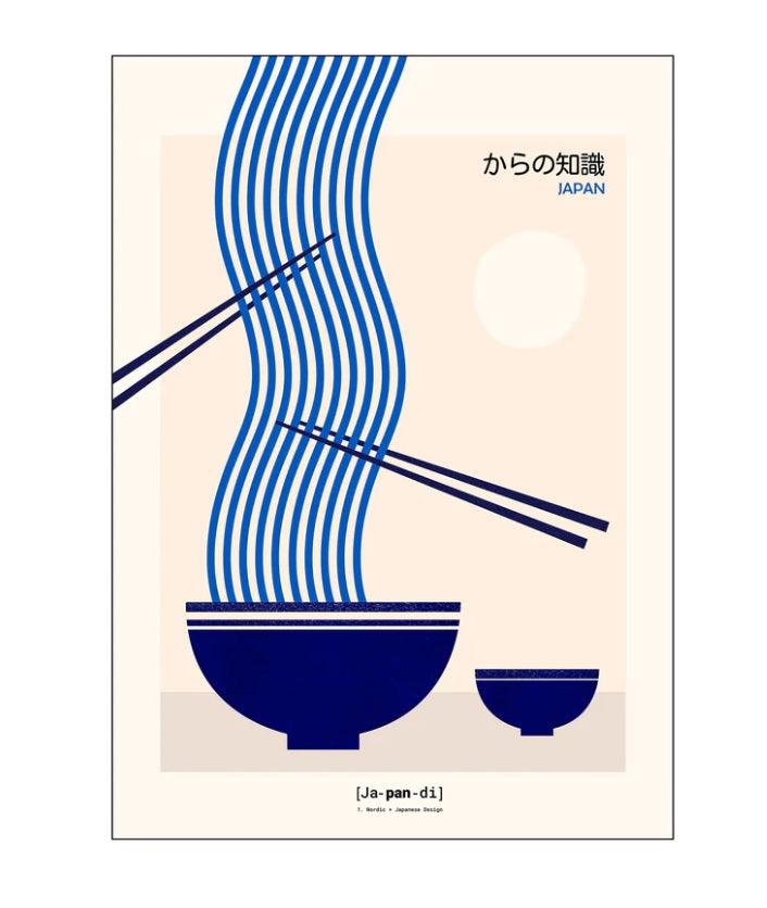 Plakat - Japandi - Nordic + Japanese Design II - PSTR Studio - no beige