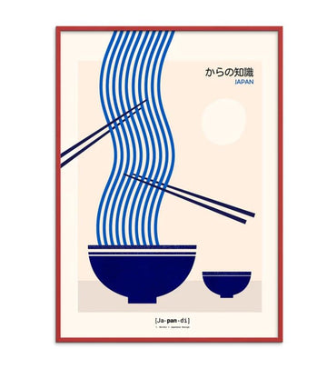 Plakat - Japandi - Nordic + Japanese Design II - PSTR Studio - no beige