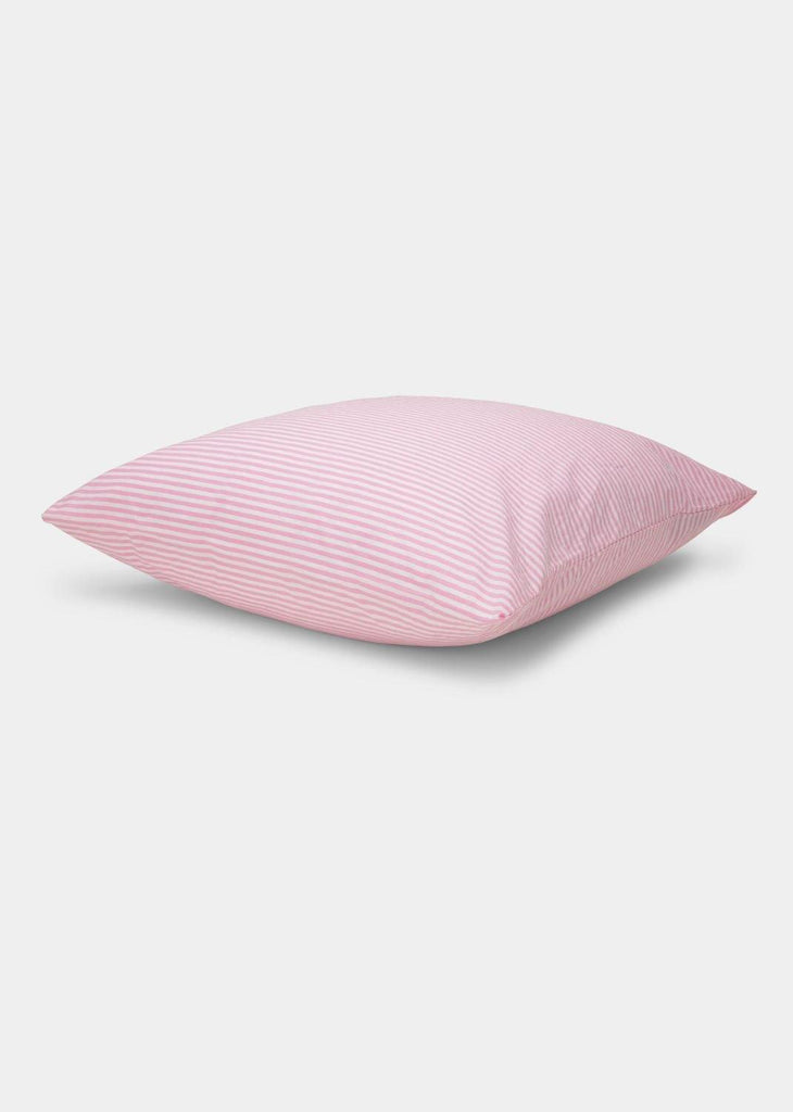 Sekan Studio Blank x Sekan - Bomuldspercale sengesæt - Pink strib - no beige