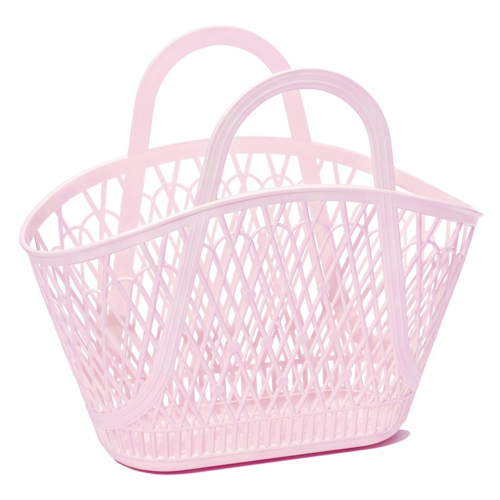 Sun Jellies taske / kurv - Betty Basket - Pink - no beige