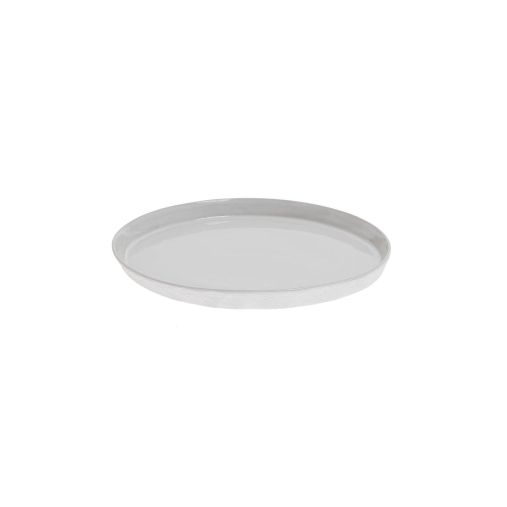 Tallerken dia. 27 cm - Lo Tableware - CHALK PLATE L - White - no beige