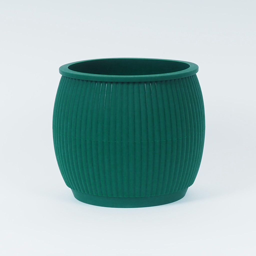 Urtepotte - Living by Colors - CHUBBY Silicone flowerpot - Green - no beige